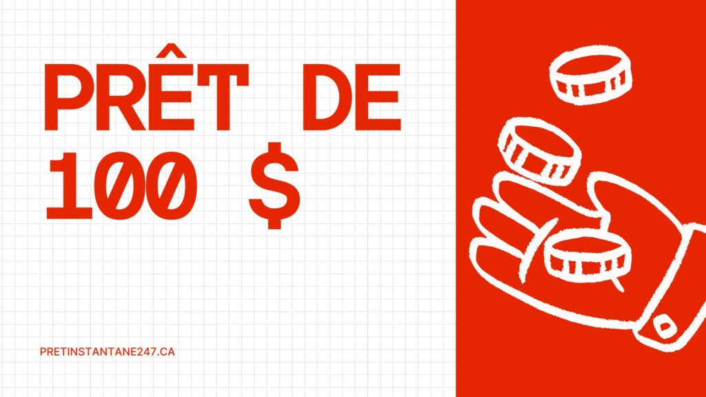 Prêt de 100 $ Prêt-de-100